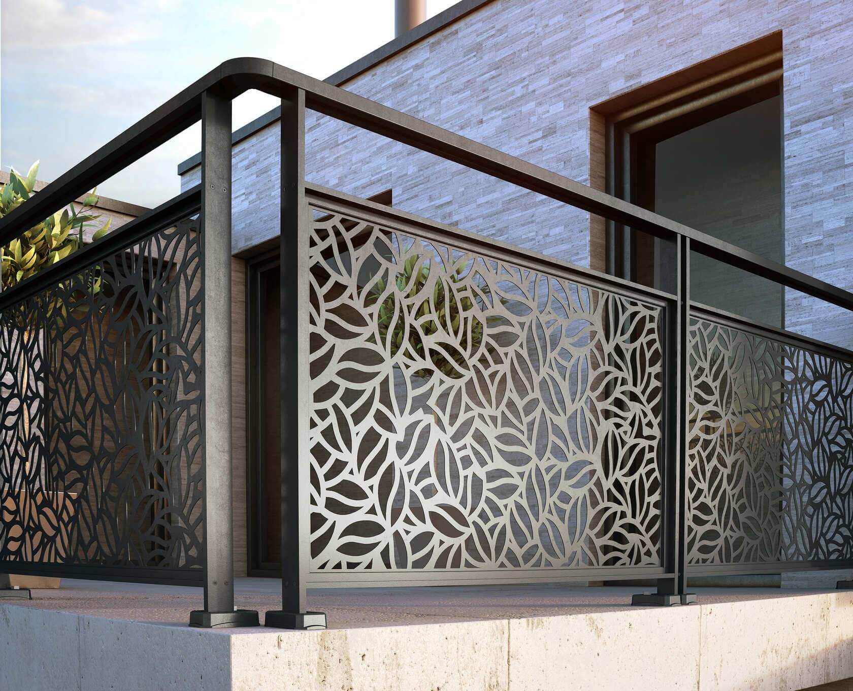 installation garde-corps aluminium Ruy-Montceau